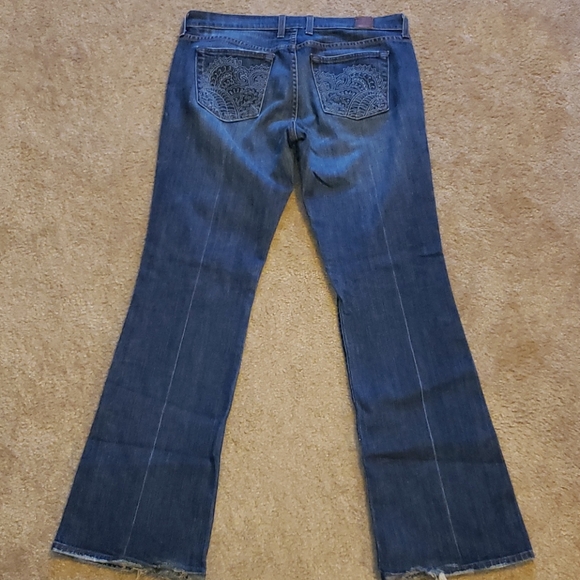 Lucky Brand dark blue bootcut denim jeans - Picture 3 of 7